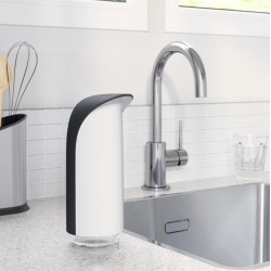 1015548-050 UMBRA dozownik do mydła EMPEROR czarno biały King Home