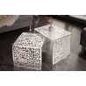 38965 INVICTA zestaw stolików ABSTRACT srebrny - aluminium King Home