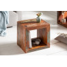 40888 INVICTA stolik JAKARTA 45 cm  - drewno z recyklingu King Home