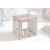 40888 INVICTA stolik JAKARTA 45 cm  - drewno z recyklingu King Home