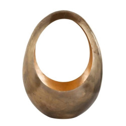 -KA-0132 RICHMOND świecznik CASSIA GOLD MEDIUM złoty King Home