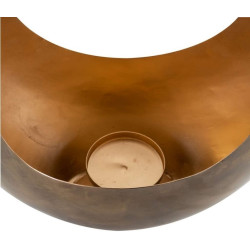 -KA-0132 RICHMOND świecznik CASSIA GOLD MEDIUM złoty King Home